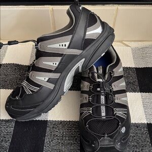 Dr Comfort MENS Black Athletic Shoes sz 15 XW Extra Wide